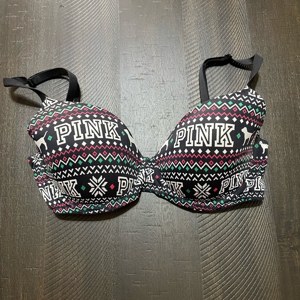 Victoria's Secret PINK Patterned Bra